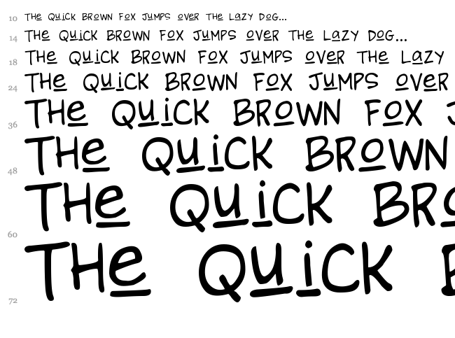 DJB Brewhaus Special font waterfall